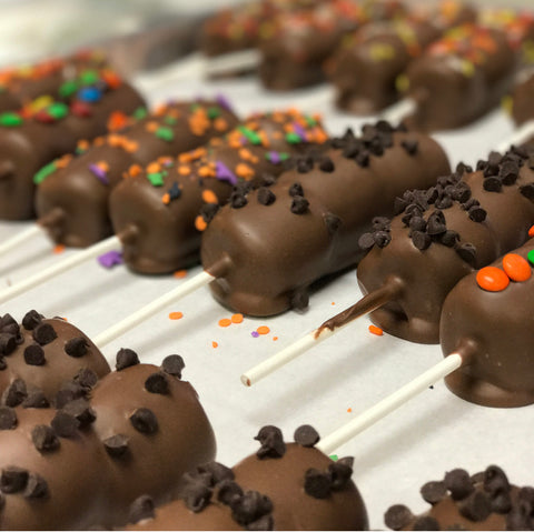 Marshmallow Delights-Chocolate dipped marshmallows