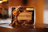 [Truffles]-[dark chocolate]-[milk chocolate]-[ganache]-[gourmet chocolates]-[Amana Colonies]-The Chocolate Haus